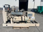 105 KW Kato light #6068TF150, diesel generator, 6.8 liter John Deere engine, open skid, 120/240 Volts, 788 - Image 1