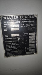 Eckold #KF665, cap: 6mm steel form, 8mm light alloy, 4mm stainless steel, tooling - Image 2