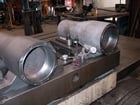 3.94" Nomura #B100SR, horizontal boring mill table type, 26" spindle travel, 3-Axis digital read out, 1982 - Image 3