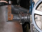 3.94" Nomura #B100SR, horizontal boring mill table type, 26" spindle travel, 3-Axis digital read out, 1982 - Image 4