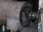 3.94" Nomura #B100SR, horizontal boring mill table type, 26" spindle travel, 3-Axis digital read out, 1982 - Image 5