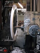 3.94" Nomura #B100SR, horizontal boring mill table type, 26" spindle travel, 3-Axis digital read out, 1982 - Image 6