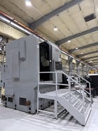 Accuway #UV-100, CNC lathe, 43.3" swing, 3-jaw 40" chuck, 39.37" diameter, 27.55" length, A2-15, Fanuc Oi-TD - Image 2