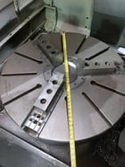 Accuway #UV-100, CNC lathe, 43.3" swing, 3-jaw 40" chuck, 39.37" diameter, 27.55" length, A2-15, Fanuc Oi-TD - Image 4