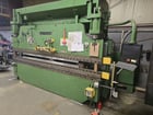 90 Ton, Cincinnati #90ASx10FT, CNC press brake, 10' overall, 102" between housing, 8" stroke, 7" throat, 25 HP - Image 2