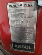 227 lbs. Ansul Halon #1301, Fire Suppression Cylinder - Image 2