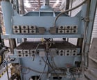 150 Ton, Dake #18-293, 4-post, hydraulic press, 28" stroke, 36" open, PLC Control, 1980 - Image 4