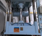 150 Ton, Dake #18-293, 4-post, hydraulic press, 28" stroke, 36" open, PLC Control, 1980 - Image 10