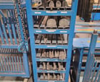 220 Ton, Haco #ERMS-36220, hydraulic press brake, 12' overall, 126" between housing, 31-1/2" stroke, 17-3/4" - Image 6