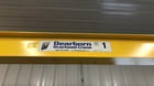 1 Ton, Dearborn, Free Standing Crane, 8'10"H, 8" casters, 26' 6" I-Beam - Image 5