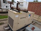 35 KW Generac #SG035, Nat Gas LP Generator, A9046 engine, 1PH, 1800 RPM, 120/240 Volts, 1999 - Image 1