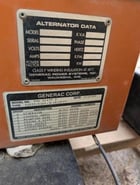 35 KW Generac #SG035, Nat Gas LP Generator, A9046 engine, 1PH, 1800 RPM, 120/240 Volts, 1999 - Image 7