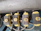 Severn Trent #UAT, Overflow Gravity Filler, 8-Head, 1 Gallon Bottles, Labeler Included, 220 V., 2002 - Image 4