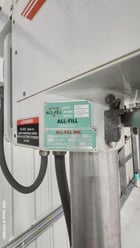 All-Fill #SHA-400, Auger Filler, w/ Conveyor & Bottom-Up Fill Packaging, Cerebus III Control, 25 HP - Image 9