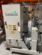 19.9" x 11.4" EconoGrind #ESL180/430, granulator, 5.5 HP, 2 bed knives, 45 fly knives, 2003 - Image 1