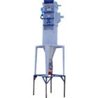 85 sq.ft., Kice Industries #HRB 12-6, Vertical Dust Collector, (12) 4" x 69" Filters, 1/2 HP, 1995 - Image 1