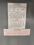 50 kVA, 240/480 Primary, 120/24 Secondary Square D EE50S3H, Transformer, 1 PH - Image 6