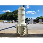 560 cfm Shick Esteve, tube-veyor circular filter receiver dust collector, 80 sq.ft., 8 bag filters - Image 4