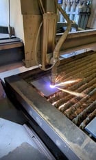 C & G Systems #Crossfire, CNC Plasma Table, Burny10+ cnc, 260 Amp, Hypertherm HPR260, 6' x 12', 2008 - Image 6