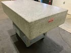 36" x 60" x 12" Mitutoyo, Granite surface plate, grade AA, roll around stand - Image 3
