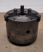 4" Buck #1434, 3-jaw chuck, 1" center hole - Image 2
