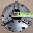 4" Buck #1434, 3-jaw chuck, 1" center hole - Image 10
