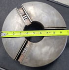 10" Bison, 3-jaw lathe chuck, D1-6 Mount - Image 3