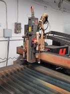 Vicon #Elite, plasma cutter with Hypertherm 130XD, 5' x 10' table, dual drive gantry system, 2014 - Image 5
