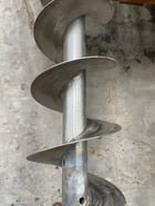 8" diameter x 10' long, standard pitch stainless steel scre - Image 7