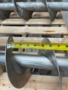8" diameter x 10' long, standard pitch stainless steel scre - Image 10