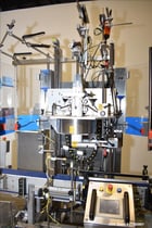 Accraply #650VF, Shrink Sleeve Label Applicator, 650 CPM, Print Registration, 230 V., AB PLC, 6" x 6" tunnel - Image 9