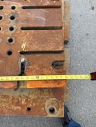 42" width x 27" L x 4" H T-Slotted Bolster Plate - Image 4