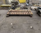 19" L x 84" width x 4" H T-Slotted Bolster Plate (2 available) - Image 1