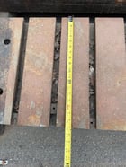 19" L x 84" width x 4" H T-Slotted Bolster Plate (2 available) - Image 6