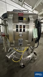 423 gallon Feldmeier, Kettle, 316L Stainless Steel, 68" diameter x 17" straight side, dish top, cone bottom - Image 6