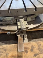 36" x 36" Lucas, air lift rotary table, 6 t-slots - Image 4