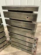 16" DeVlieg, T-slotted angle plates, cast iron construction, stackable, set of 2 - Image 10
