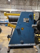40000 lb. Cincinnati, Uncoiler, 49" width, 15.5"-24.5" expanding drum, RL, sliding base - Image 3