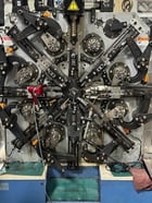 Nucoil, cnc computerized spring machin, with horizontal unwinder - Image 7