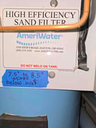 AmeriWater, High Efficiency Sand Filter, 460 V., w/ Controller & Manifolds - Image 5