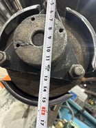 20000 lb. ASC #JN17417.00, driven uncoiler coil reel, 36" width, hydraulic adj., 2002 - Image 6