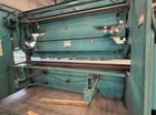 90 Ton, Wysong, mechanical pres brake, 12' overall, 126" between housing, 3" stroke, 12" die space, 4" adj. - Image 2