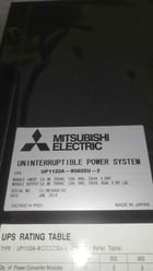 50.0 KVA Mitsubishi UP1133A-B503SU-2, uninterruptible power supplies W/ Battery Cabinet Diamond Series, 2014 - Image 2