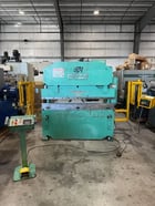 35 Ton, Piranha #3506, hydraulic press brake, 6' overall, 62" between housing, 4" stroke, 1-Axis CNC Back - Image 2