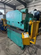 35 Ton, Piranha #3506, hydraulic press brake, 6' overall, 62" between housing, 4" stroke, 1-Axis CNC Back - Image 4
