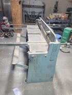 16 gauge x 4.4' Wysong & Miles #1652, Mechanical Power Squaring Shear, 26" back gauge, 1970 - Image 7