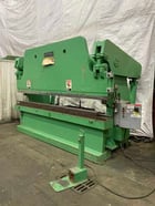250 Ton, Accurpress #725012, hydraulic press brake, 12' overall, 126" between housing, 8" stroke, 10" throat - Image 2