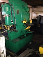 5" x 5" x 1/2" Hill-Acme #5, 75 ton, metalworker, shear, punch, coping, #64285 - Image 1