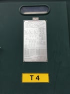 15/20/25 MVA 110000Y Primary, 34400Y Secondary, Auto Transformer, station - Image 2