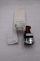 Allen-Bradley 800H-FRXTQ24RA1 Emergency Stop Pushbutton Switch STOCK H864A - Image 1
